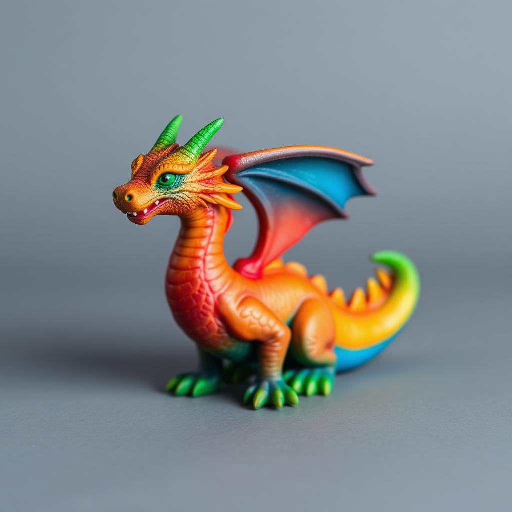 Full color 3D printed figurine